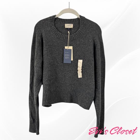 Universal Thread Women's Grey Crop Sweater Cashmere Like Softness S XL NWT - Picture 1 of 5